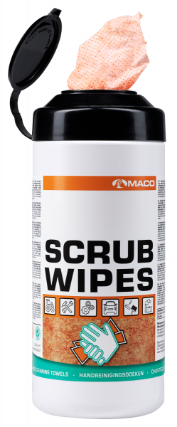 Scrub Wipes Extreme Orange