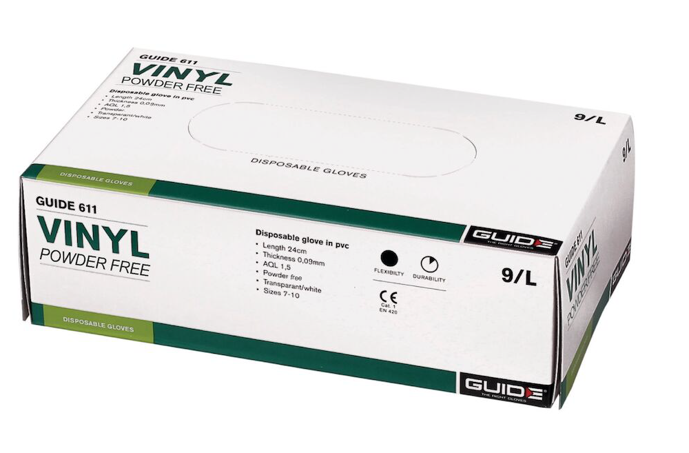 Guide 611 Vinylhandske