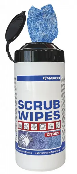 Scrub Wipes Citrus