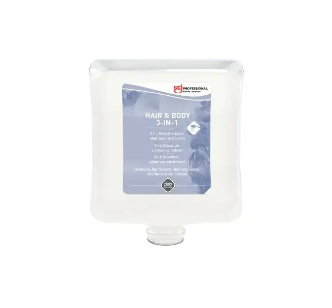 Duschtvål Refresh Luxury Hair & Body 3 in 1